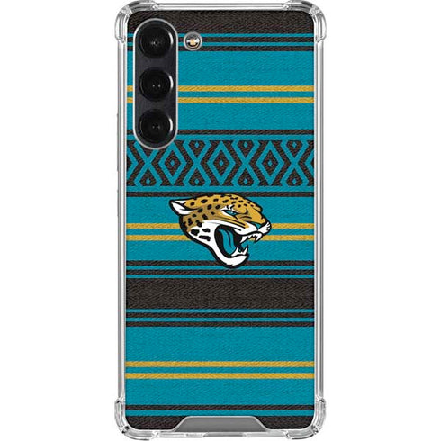 NFL Jacksonville Jaguars Trailblazer Galaxy S24 FE Clear Case